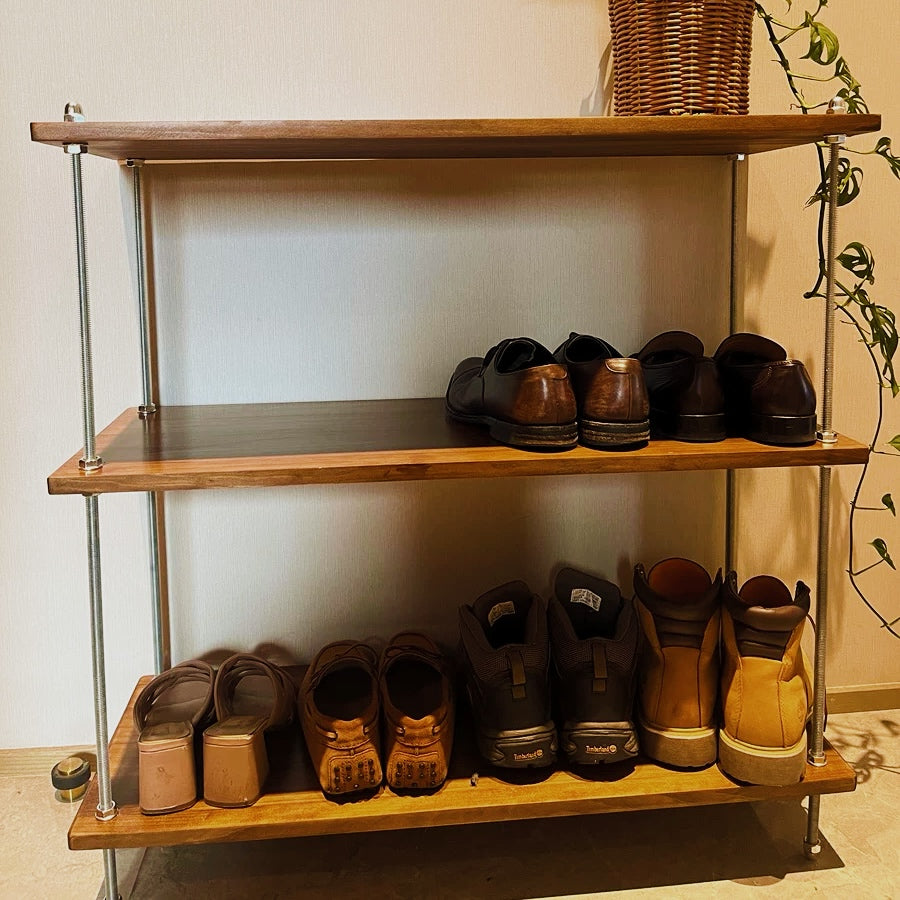 Floor Standing Three Tier Industrial Shelves