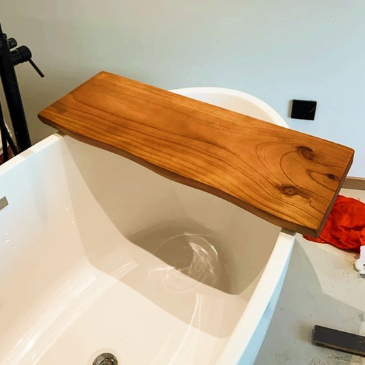 Live Edge Bath Caddy