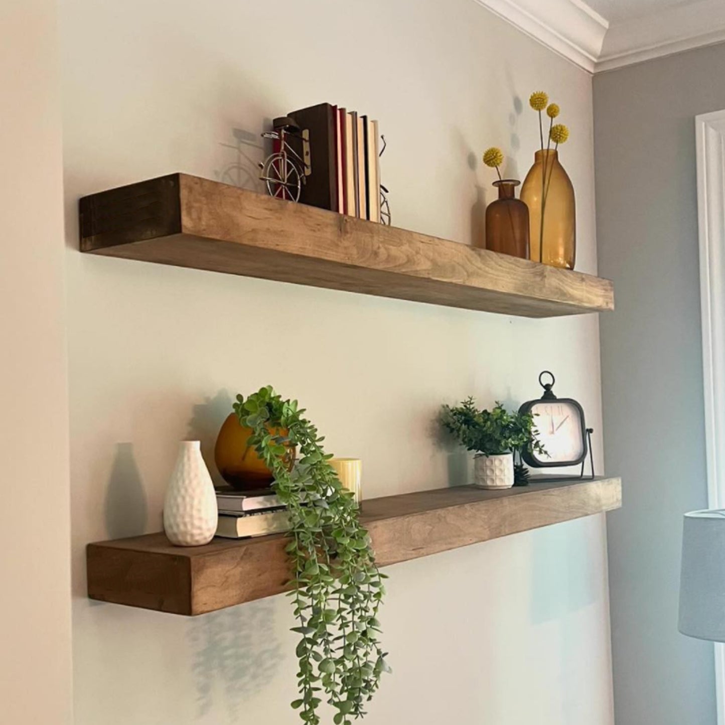 Floating Shelves Straight Edge